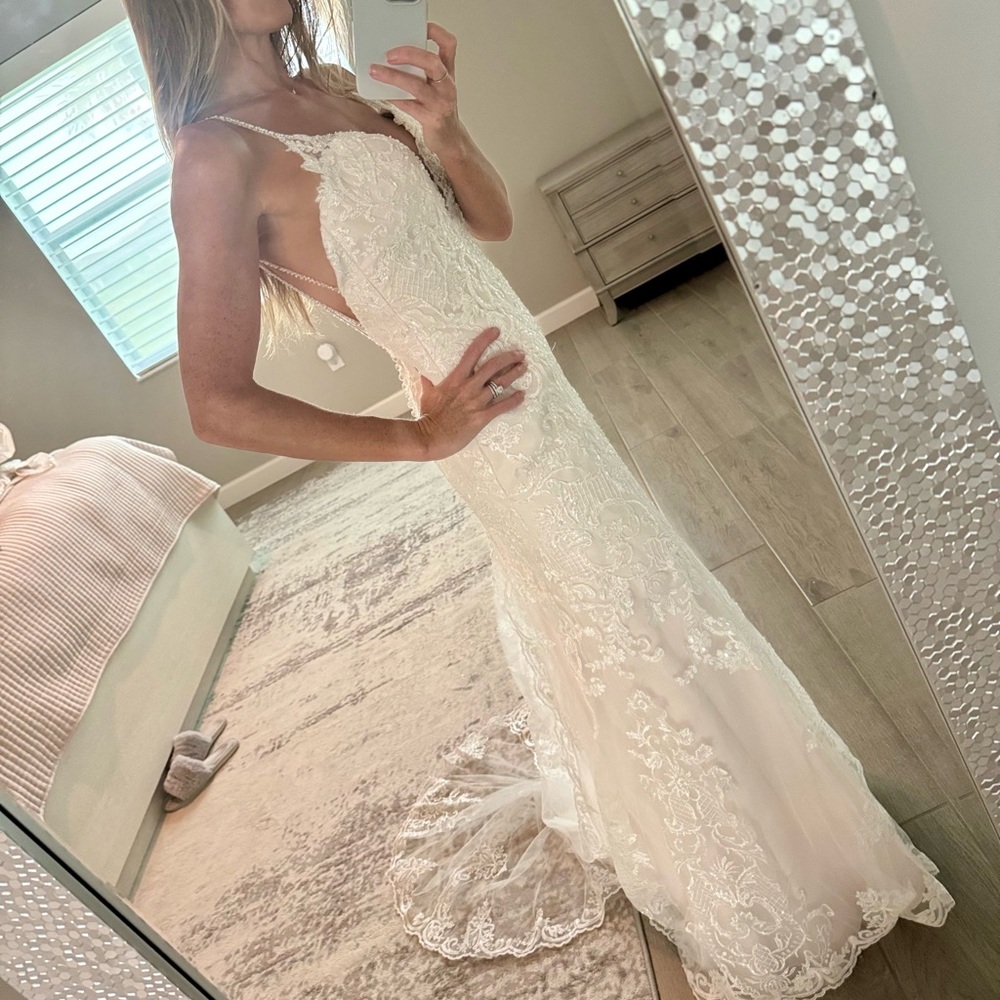 Stella York #6574 with Open Back Alteration - Picture 8 of 8